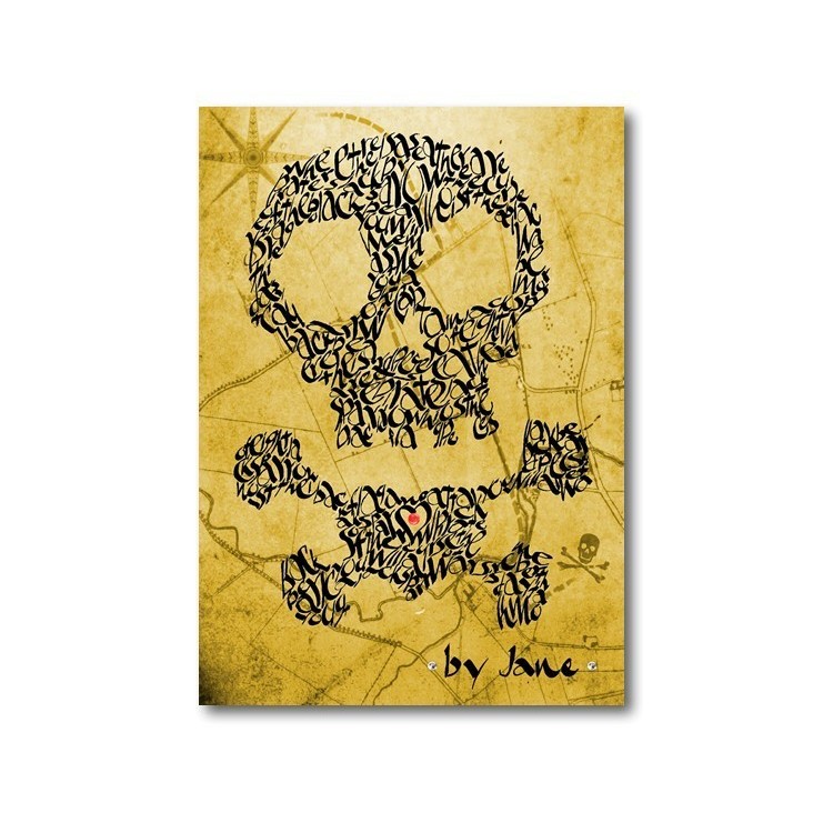 Skull & Crossbones - Treasure Map
