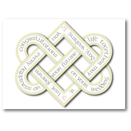 Wedding Day Love Knot Card
