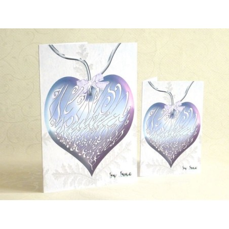 Pallina di Natale - carta di calligrafia