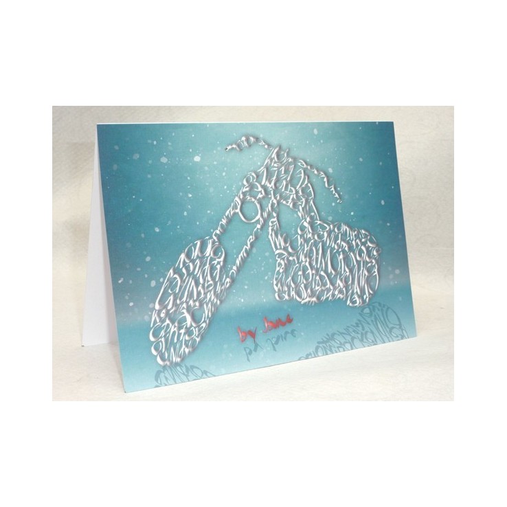 Chopper Christmas Card Chopper Christmas Card