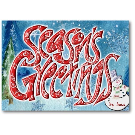 Säsonghälsningskort