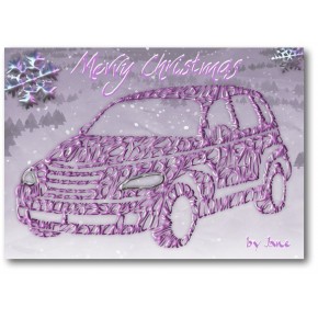 PT Cruiser Christmas Card