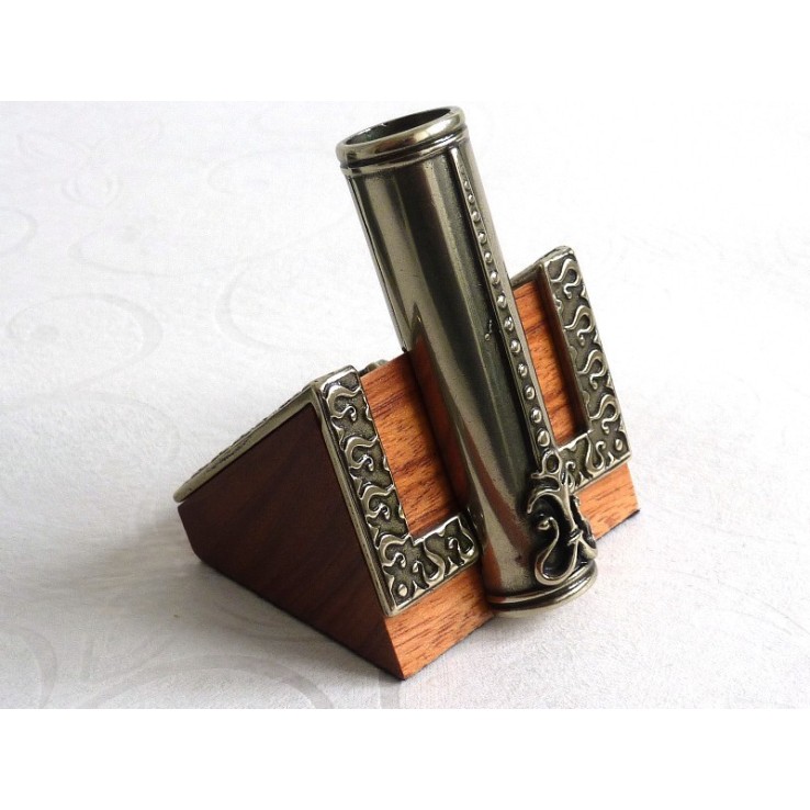 Penna calligrafica di legno, titolare calamaio e penna Penna calligrafica di legno, titolare calamaio e penna