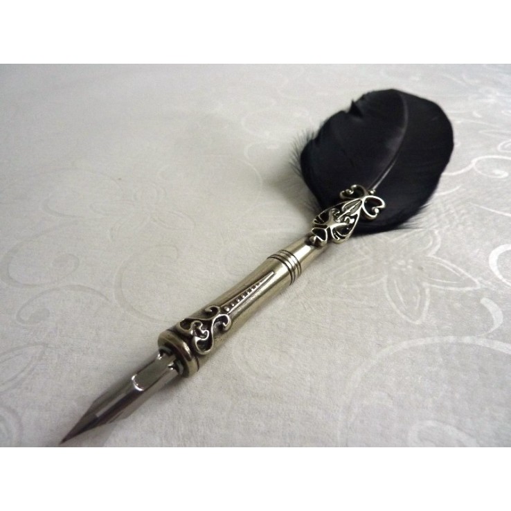 Federstift, Tintenfass und & Stifthalter Federstift, Tintenfass und & Stifthalter