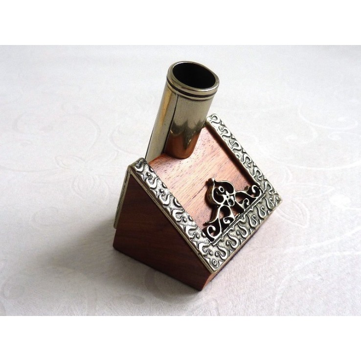 Feather Quill Dip Pen Inkwell & Pen Holder Feather Quill Dip Pen Inkwell & Pen Holder