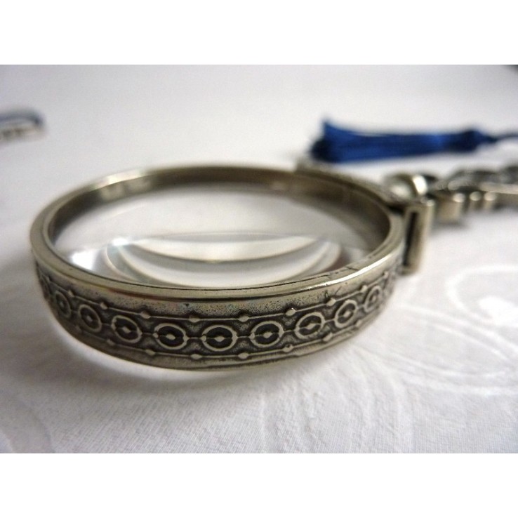 Luxe Bortoletti Ensemble de lettres et de loupe