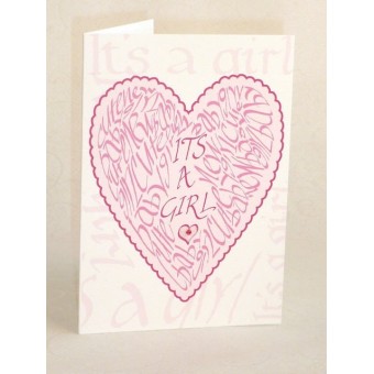 Neue Baby-Karte von Calligraphy Arts 2