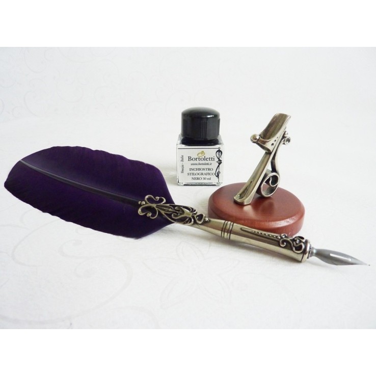 Feather Dip Pen Five Nibs Pen Holder Feather Dip Pen Five Nibs Pen Holder