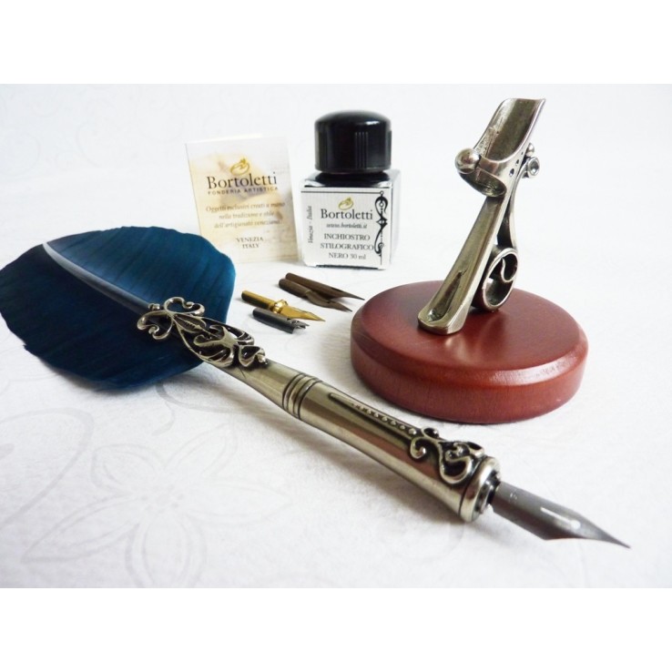 Feather Dip Pen Five Nibs Pen Holder Feather Dip Pen Five Nibs Pen Holder