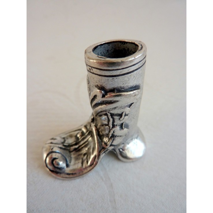 Boot Style Pewter kynäpidike Boot Style Pewter kynäpidike