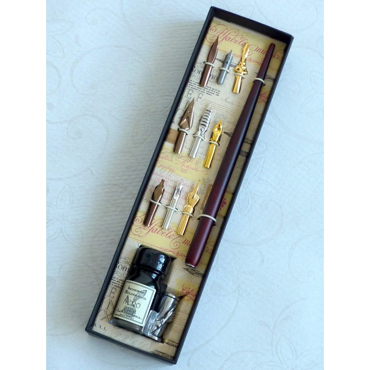 Stylo de calligraphie en bois Stylo de calligraphie en bois