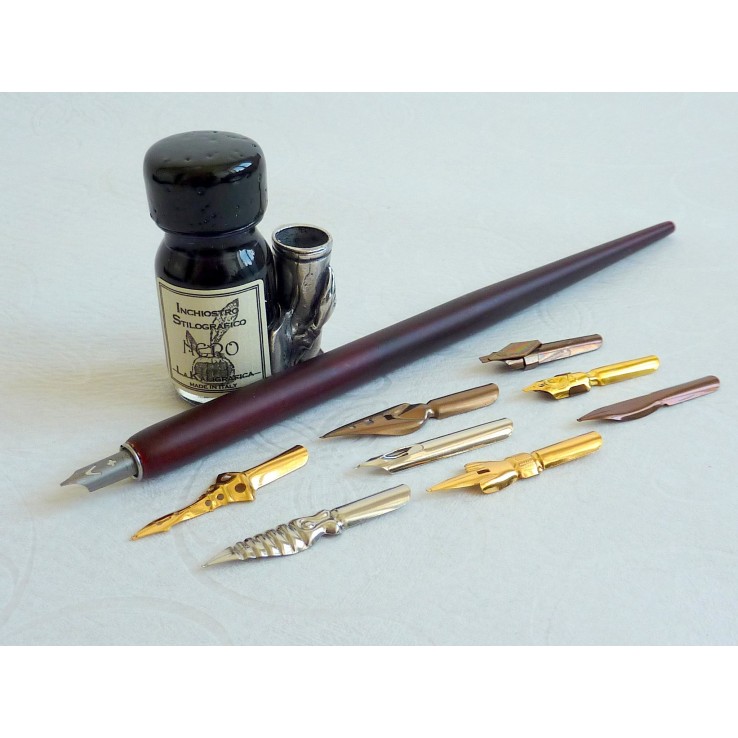 Stylo de calligraphie en bois Stylo de calligraphie en bois