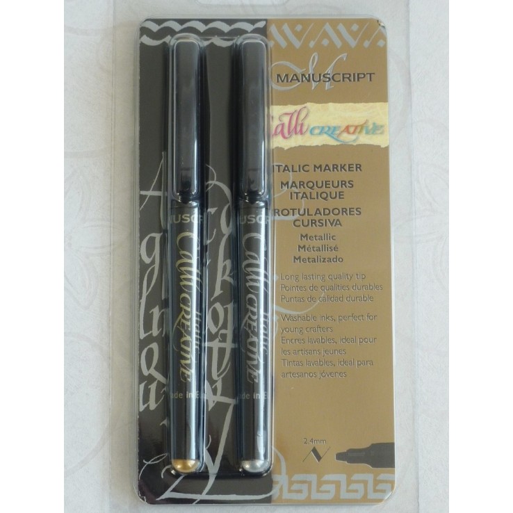 4 Colour Pack Italic Marker - Fine 4 Colour Pack Italic Marker - Fine