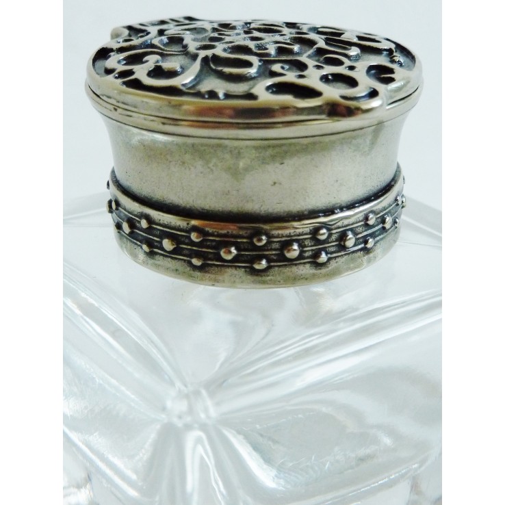 Encrier calligraphie carrée alpaga Encrier calligraphie carrée alpaga