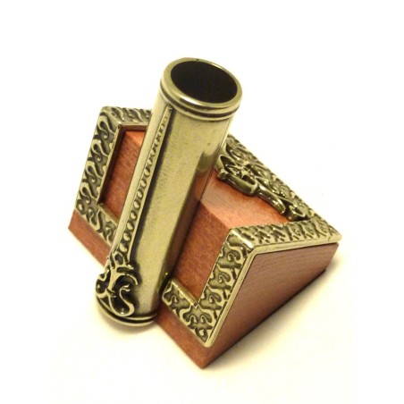 Wood and Alpaca Pen Holder