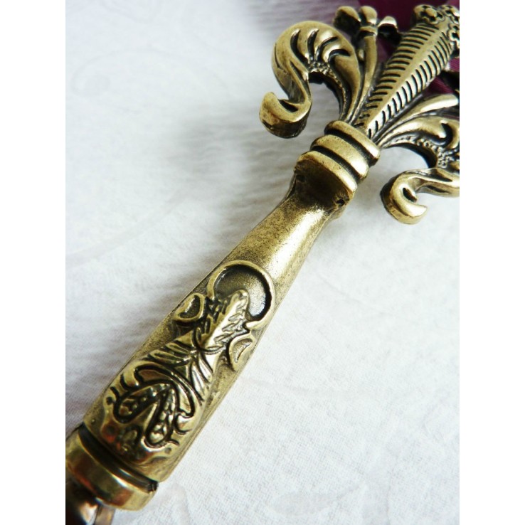 Fleur De Lys Feder Feder und Tinte set - weinrot Fleur De Lys Feder Feder und Tinte set - weinrot