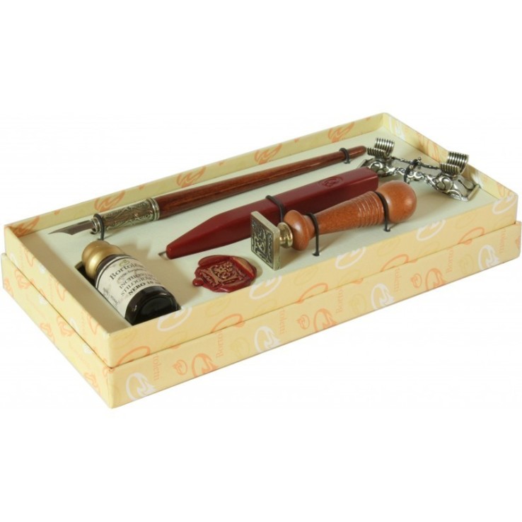 Stylo et sceau en bois - Cimaroli Stylo et sceau en bois - Cimaroli