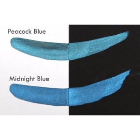 Pauw blauw - parel vervanging. Coliro (Finetec)