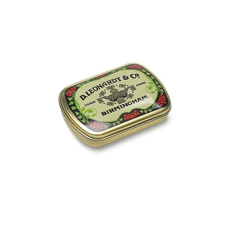 Manuscript Scatola di latta di deposito di Leonardt Nib in stile vittoriano