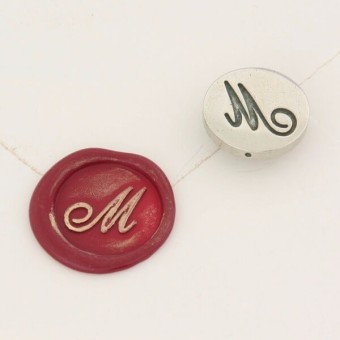 Bortoletti Cursive Letter Wax Seal Frimärken A till Z