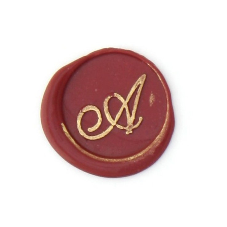 Cursive Letter A Wax Seal Stamp av Bortoletti