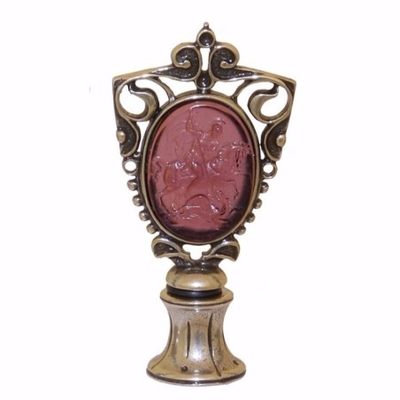 Set di guarnizioni di cera di cameo di Saint George