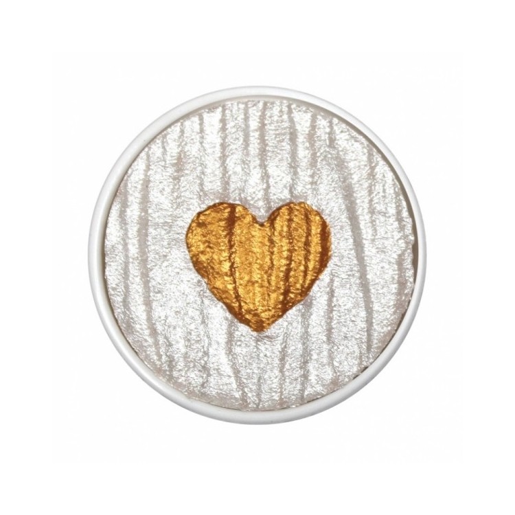 Corazón de oro - recambio de perlas. Coliro (Finetec)