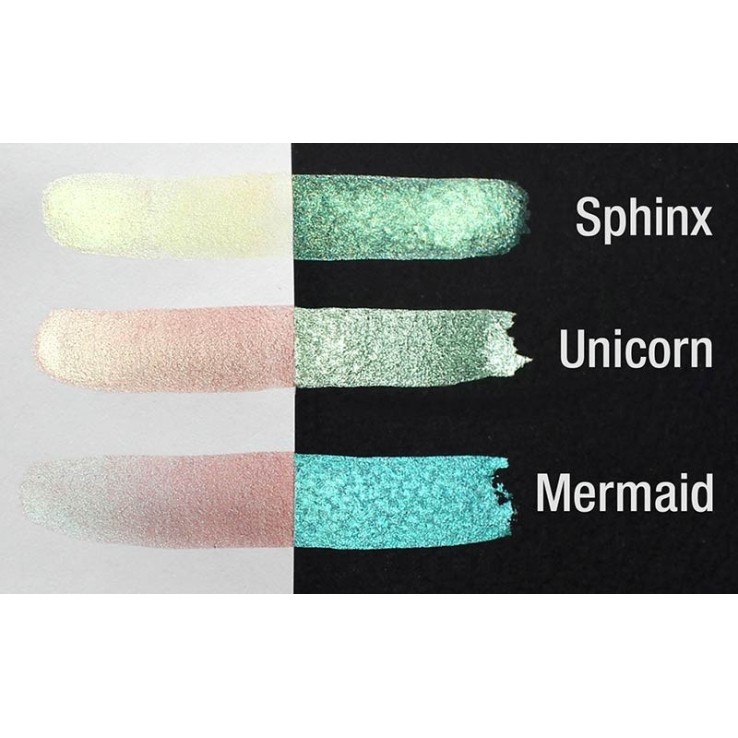 Coliro "Sphinx" Pearlcolor hecho a mano de Alemania - en comparación con otros colores