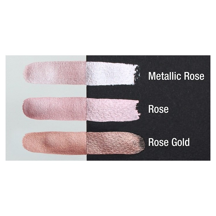 Metalen Roos- Coliro Pearlcolor opvullen