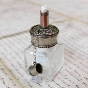 Bortoletti square sealing wax heater alcohol burner 2