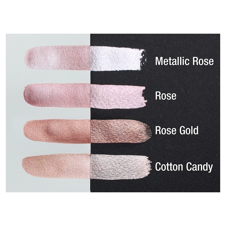 Coliro "Cotton Candy" handmade pearlcolor from Germany - compared to other colours