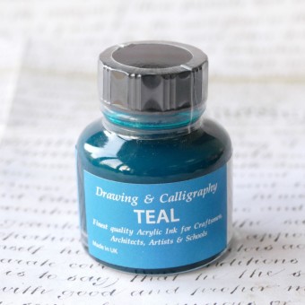 Teal Acrylic Ink
