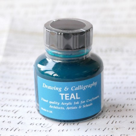 Blaugrünes Blau Acrylfarbe