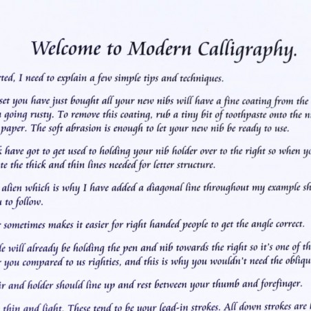 Acquistare Libretto Di Calligrafia Moderna Calligraphy Arts