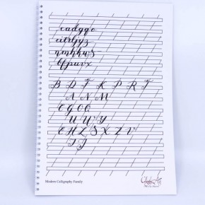 Moderne kalligrafi-pjece