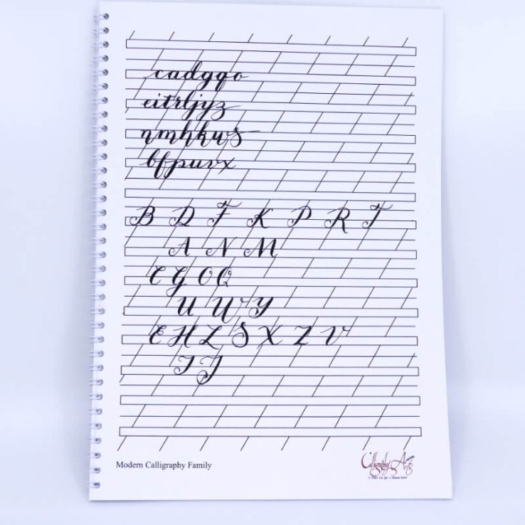 Folleto de caligrafía moderna Folleto de caligrafía moderna