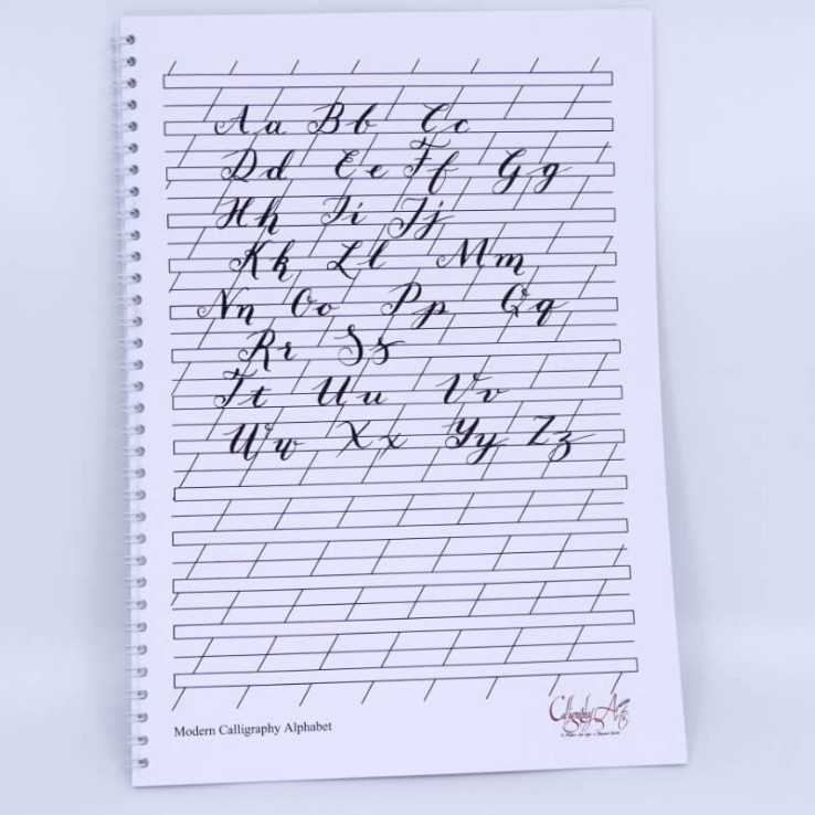 Folleto de caligrafía moderna Folleto de caligrafía moderna