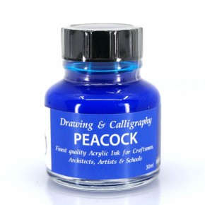 Peacock Blue Acrylic Ink