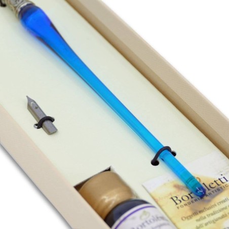 Stylo de calligraphie en verre - 9 couleurs