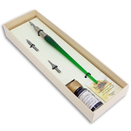 Glas kalligrafi pen - 9 farver