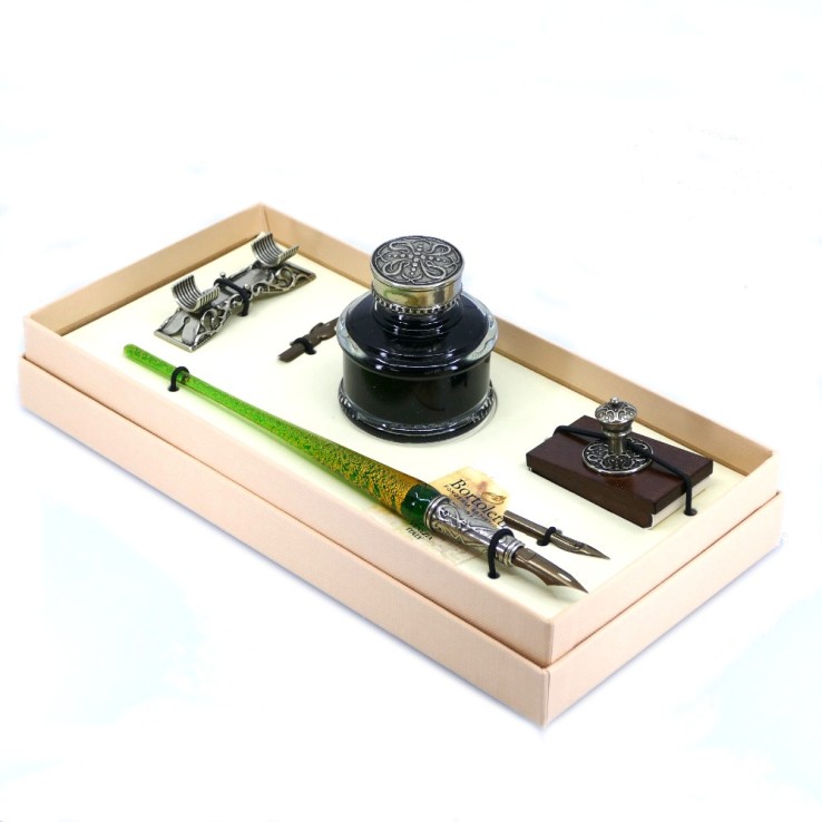 Grün Bortoletti Lando-Glasstift-Set