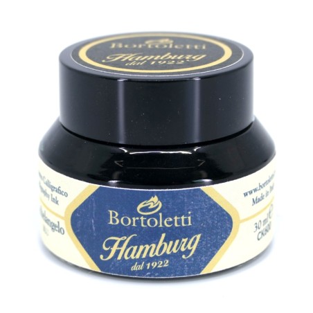 Blå italiensk kalligrafi-bläck - Hamburg Michelangelo