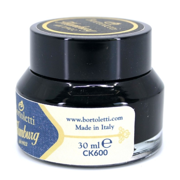 Blue Italian Calligraphy Ink - Hamburg Michelangelo