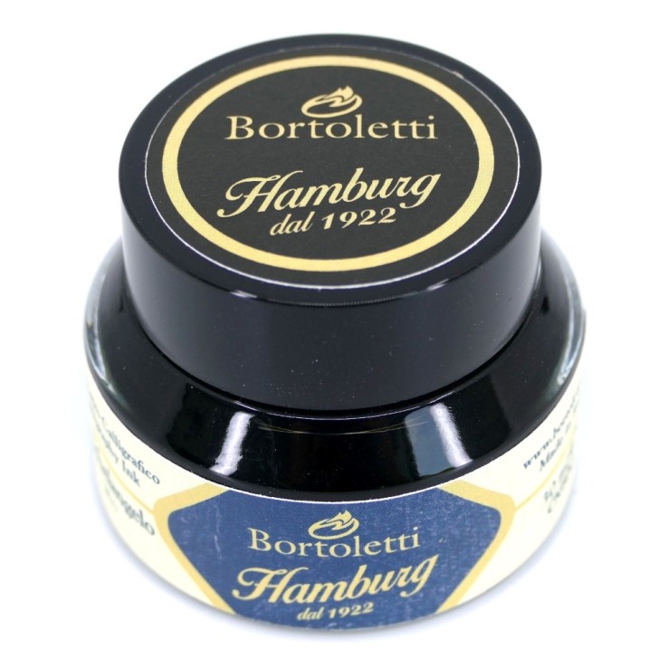 Blue Italian Calligraphy Ink - Hamburg Michelangelo