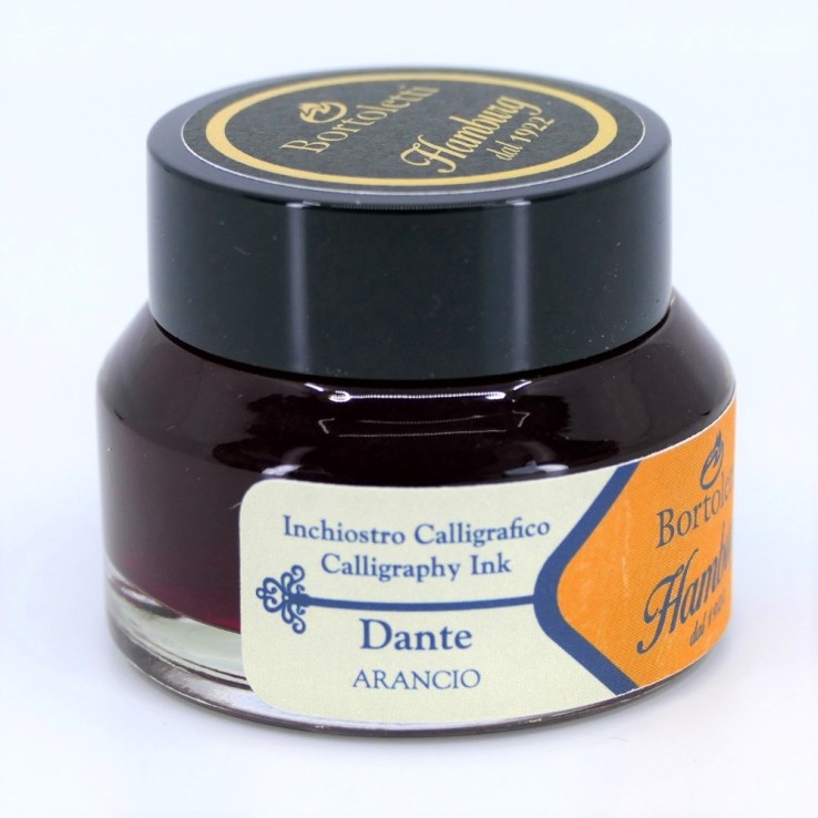 Tinta de caligrafía italiana naranja - Dante de Hamburg Tinta de caligrafía italiana naranja - Dante de Hamburg