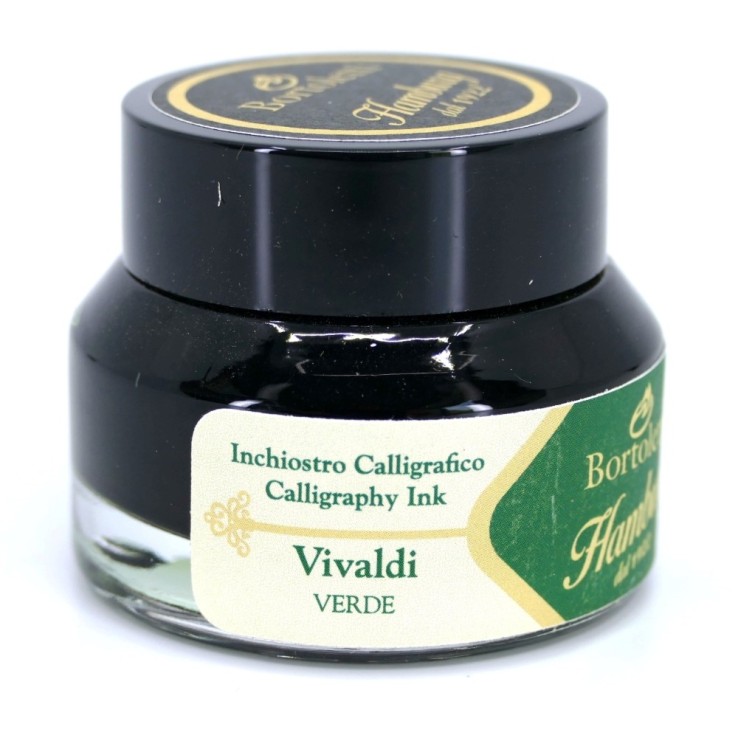 Green Italian Calligraphy Ink - Hamburg Vivaldi Green Italian Calligraphy Ink - Hamburg Vivaldi