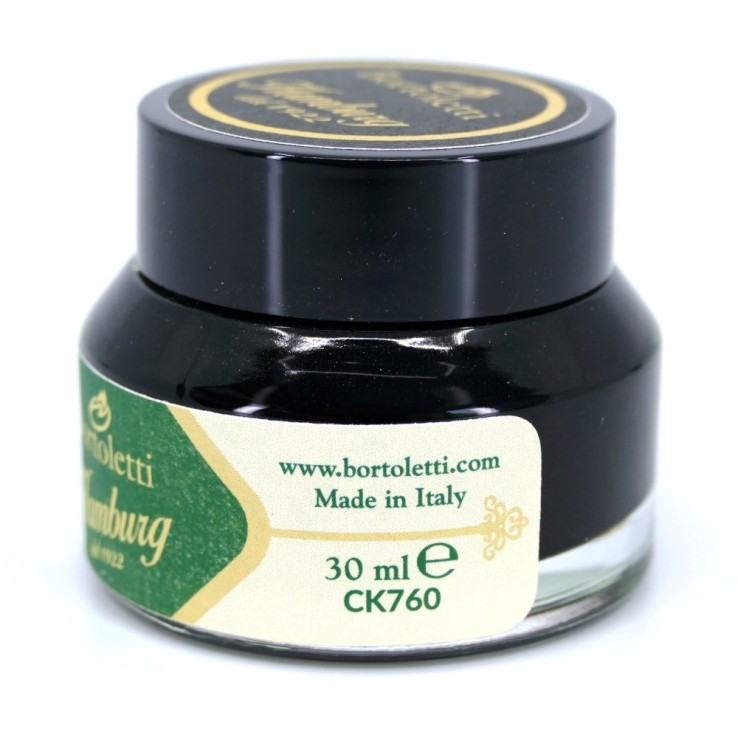 Green Italian Calligraphy Ink - Hamburg Vivaldi Green Italian Calligraphy Ink - Hamburg Vivaldi