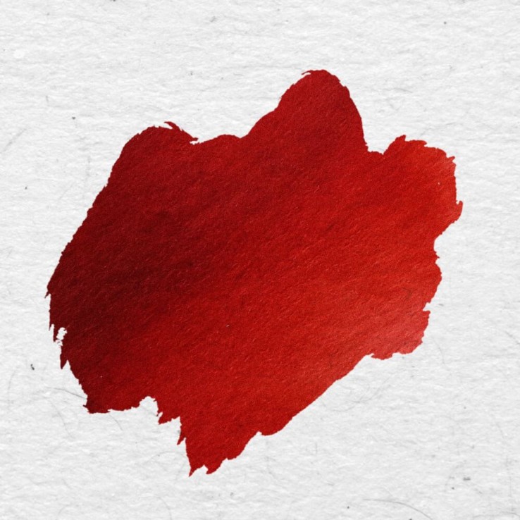 Red Casanova Calligraphy Ink Väri Swatch