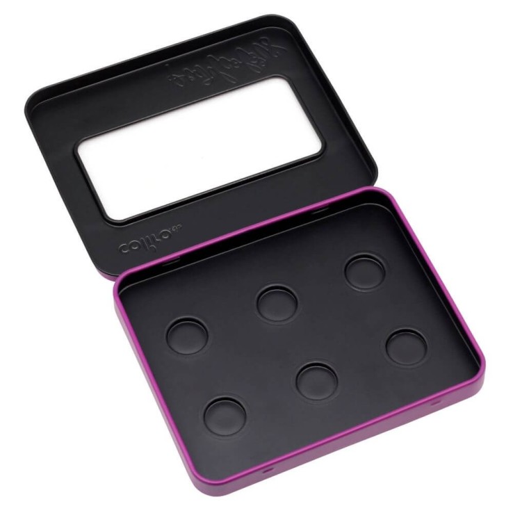 Purple Palette Box for 6 Coliro Pearlcolors Purple Palette Box for 6 Coliro Pearlcolors