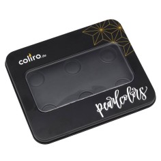 Boîte à palettes noires pour 6 Coliro Pearlcolors